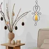 Candlers porte-greffe de vase Ornement de métal chic Mur de suspension Stick Stickolight Appareil délicat chandelier