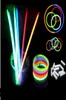 100pcs1 Lot Glow LED clignotant l'éclairage Bracelet Bracelet Glow Sticks 2610889