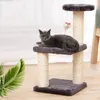 マルチレベルの猫ツリークライミングフレームペットスクラッチ家具スクレッカーガードスクレーパー用品家の装飾