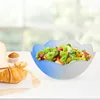 Bowls Household Salad Bowl Mixing Decorative Flower Decor Home Tableware