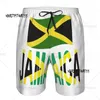 Short masculin Summer Mens Swwear Beach Board Briefs pour l'homme Jamaica Swimming Trunk Beachwear