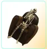 Halloween Prop Decoration Skeleton Full Size Skull Hand Life Body Anatomy Model Decor Y2010066407270