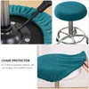 Chair Covers Round Stool Cover Lounge Outdoor Indoor Garden Polyester Anti-dust Office