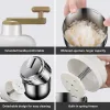 Shavers 304 Stainless Steel Hand Operated Shaved Ice Household Mein Mein Ice Crusher Manual DIY Sand Ice Machine