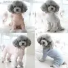 Vêtements de chien chiot doux épais coton coton mignon enveloppe de ventre