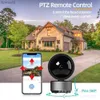 PTZカメラDoodle Intelligent WiFi HD Camera Mini 360 PTZ ROTETING HOME INDOOR 5MP赤外線マイナイトビジョンリモートワイヤレスモニターC240412