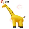Navire de porte libre Activités extérieures 6m Modèle de girafe gonflable géant pour la décoration Publicité Charactor animal gonflable