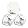 Bröstpumps separerbar dubbel sida elektrisk ammande pump automatisk mjölksamlare osynlig bär mjölkpump för upptagna mammor 240413