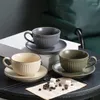 Cups Saucers Ceramic Espresso For Coffee And Tea Cup Set Cute Mug Mugs Coffe Sets Pot Bubble Teacup Saucer Drinkware Kitchen Dining Bar