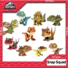 Jurassic World Ankylosaurus Dinosaur Snap Squad Dinosaurs Spinosaur Tyrannosaurus REX Toys for Kids Birthday