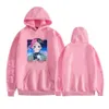 Designerskie bluzy bluzy bluzy nowa lil peep street z kapturem okrągła szyja sweter z aksamitnym swetrem z kapturem