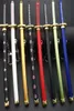 Восемь цветных Roronoa Zoro Меч -меча Женщины Мужчины аниме -нож Scabbard Sabre Snow Knife Key Chain Katana One Piece 15 см Q053 Y0901902468
