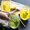 ワイングラスクリエイティブ卵ガラスフラミンゴサボテンカップ透明フルーツジュースビールキッチンオフィスミルクコーヒーマグ