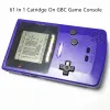 Аксессуары красный цвет 61 в 1 игровой картридж для GBC для GBA SP для портативной игровой консоли GBM Нет повторяющихся игр