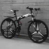 Bikes Ride-Ons Folding Mountain Bike Womens Shift Adult Mens Cycling Cross-Country Shift Bicycle Student Teenager Ultralight Sports L47