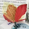 Decorative Flowers Christmas Glitter Gold Powder Flower Tree Arrangement Plant Accessories Decoration Home Holiday Party