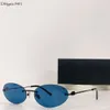 Lunettes Balencgas Designer Womens Sunglasses SIMPLE SIMPLE EUROPEUR SUMBRE OVAL SUMBERSE COMBRICITÉ CENSET