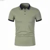 Polos maschile a maniche corte estate da uomo a maniche corte a maniche corta Colore Solido Stile casual C24325 C24325