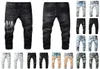 Herenontwerpers Jeans Divered Ripped Biker Slim Rechte denim voor Men S Print Womens Army Fashion Mans Skinny Pants80940403062884