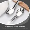 Spoons Tablespoon Exquisite Cereal Meal Kitchen Utensils Restaurant Scoop Tableware Dessert Stainless Steel