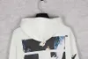 Дизайнер модного бренда Mens Luxury Hoodie Высококачественная от Terry Cotton Mize Painting Speed Bump Arrow Pursing Pare Hip Hop Street Hoodie