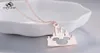 Oly2u из нержавеющей стали ожерелья подвесной колье мыши для мыши ювелирные украшения женская одежда вечеринка рождественский подарок E8574089