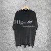 Black Summer Tops Luxus Männer Tees Hip Hop Streetwear T -Shirt Marke Tops machen alte Design Kurzarm übergroße Panzer für Teenager