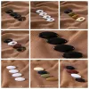 Multicolor headscarf gekleurde plastic clips pins hijab sjaal clips moslim Arabische sjaal islamitische anti -schittering accessoires vrouwen sieraden