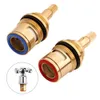 Replacement Brass Ceramic Tap Valve Cartridge G3/4 For Hot & Cold Faucet Ceramic Disc Cartridge Inner Faucet Valve For Bathroom