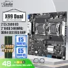 Płyty główne x99 Dual Mothe Board Set z 2*E5 2699 V3 i 2*16 GB = 32 GB DDR4 ECC Reg 2400MHz RAM Wsparcie Intel LGA 20113 V3 /V4 Zestaw procesowy