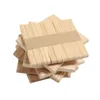 50pcs/lot木製クラフトアイスクリームスティックポップポップシクルスティック天然木製ケーキツールdiy子供ハンドワークアートクラフトおもちゃアイス型