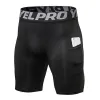 Pants Sport Men's Running Shorts Elastic Slim fit Bodybuilding Gym Fitness Bottoms Sweatpants Pocket Shorts Male Short Pants Plus Size