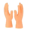 Cartoon grappige vingerhanden zet creatief speelgoed van rond het kleine handmodel Halloween Gift Puppets 240408