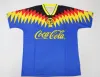 1995 Club America Retro Soccer Jerseys 2000 01 04 05 06 Liga MX 13 16 17 Shirts de football 1993 94 95 98 99 S.Cabanas Zamorano Brandao Chucho Men Uniforms