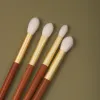 Kits Professional Handmade Makeup Brushes 1PC Soft Tiny Tips Goat Hair Eye Shadow Blending Brush Rosewood Handle Make Up Brush