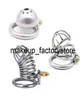 Massage 3 Styles Stainless Steel 3 Size Bird Cock Cage Lock Adult Game Metal Male Belt Device Penis Ring Sex Toy For Men1179675