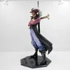 Comics Heroes 28cm anime One Piece Dracule Mihawk Eagle Eye Action Figur PVC Model Doll Toy Figurer Collectibles Ornament for Kids Gift 240413