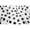 Summer Polka Dot Midi Dress Casual V-Neck High Grade Poliester Tabil