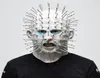 Novo Halloween Scary Pinhead Zombie Masks Hellraiser Movie Cosplay LaTex Adult Party Masks para Halloween7973888