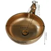 Torayvino Gold Cround Want Ceramic Dopator Set Set Bath Mixer Washbasin сосуд раковина 360 поворотные смесители с водным дренажным комбинированным комплектом