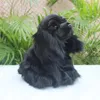 Cocker spaniel inglese anime anime carino peluche cognello peluche giocattoli per animali life simulazione bambola imbottita kawai giocattoli regali 240401