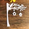 House Tree Metal Cutting matrizes para scrapbooking álbum de scrap.