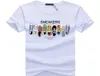 Heren Designer T -shirt Letter Sneaker print Casual korte mouw zwarte witte mode mannen hoogwaardige TEES TOPS4507570