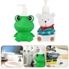 Liquid Soap Dispenser Press Bottle Body Wash Sub Bottles Bathroom Lotion Hand Pump Foam Shampoo Conditioner