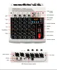 Mixer Usb Live Stage Ktv Audio Mixer for Pc 6 Channel Sound Table Mixing Card Digital Consoles Controller Professional Console Dj