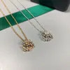 2024 Nieuwe klaver ketting vlinder hanger ketting ketting dames hoogwaardige roestvrij staal 18k gouden designer ketting sieraden geschenken