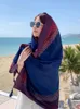 Halsdukar resesemester eleganta kvinnor silkes halsduk sarong strand wraw shawl lady sunscreen casual bandana hijab bohemian scarve pareo