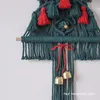 Tapisches Macrame professionnel Mur arbre de Noël suspendu tapisserie cassels cloches boho décoration boho cadeau kiding vivant décor