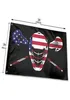 Bandiera esterna di lacrosse americana vivida color raggio di decorazione a doppio cucitura a doppio cucito