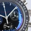 Watches Chronograph Superclone 310.63.42.50.02. Se 3861 42mm Watchesmen's Moon Designers Saturn 316L Pluto Business Business Men's 576